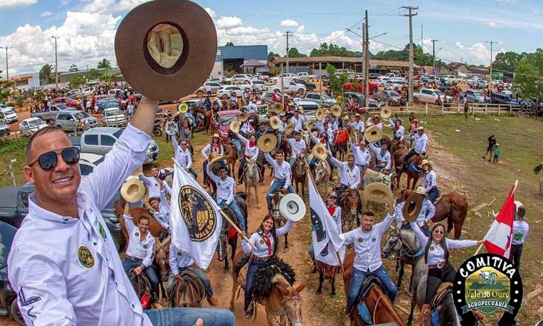 Heverton Soares, o Grota, procurado por garimpo ilegal no Pará pela Polícia Federal Foto: Reprodução